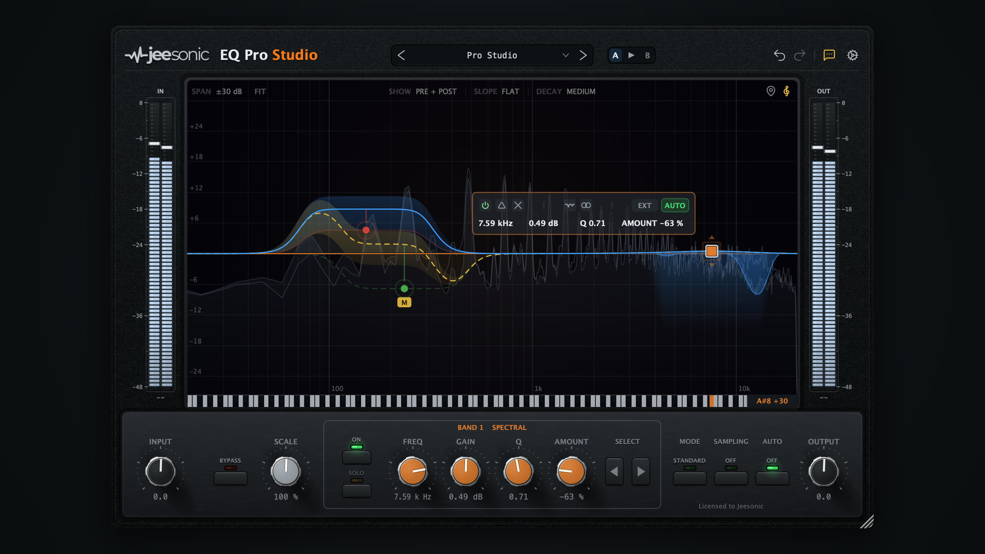 EQ Pro Studio, film